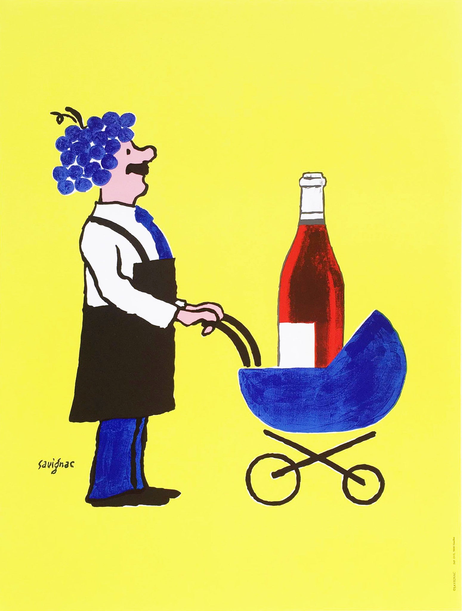 Pre-Order (one only)Buvons Le Vin Nouveau - Limited Edition  Lithograph