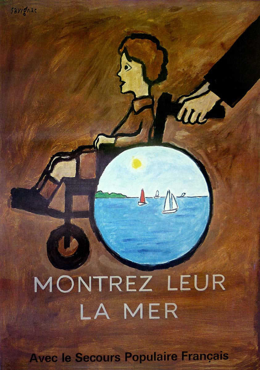 Montrez Leur La Mer large