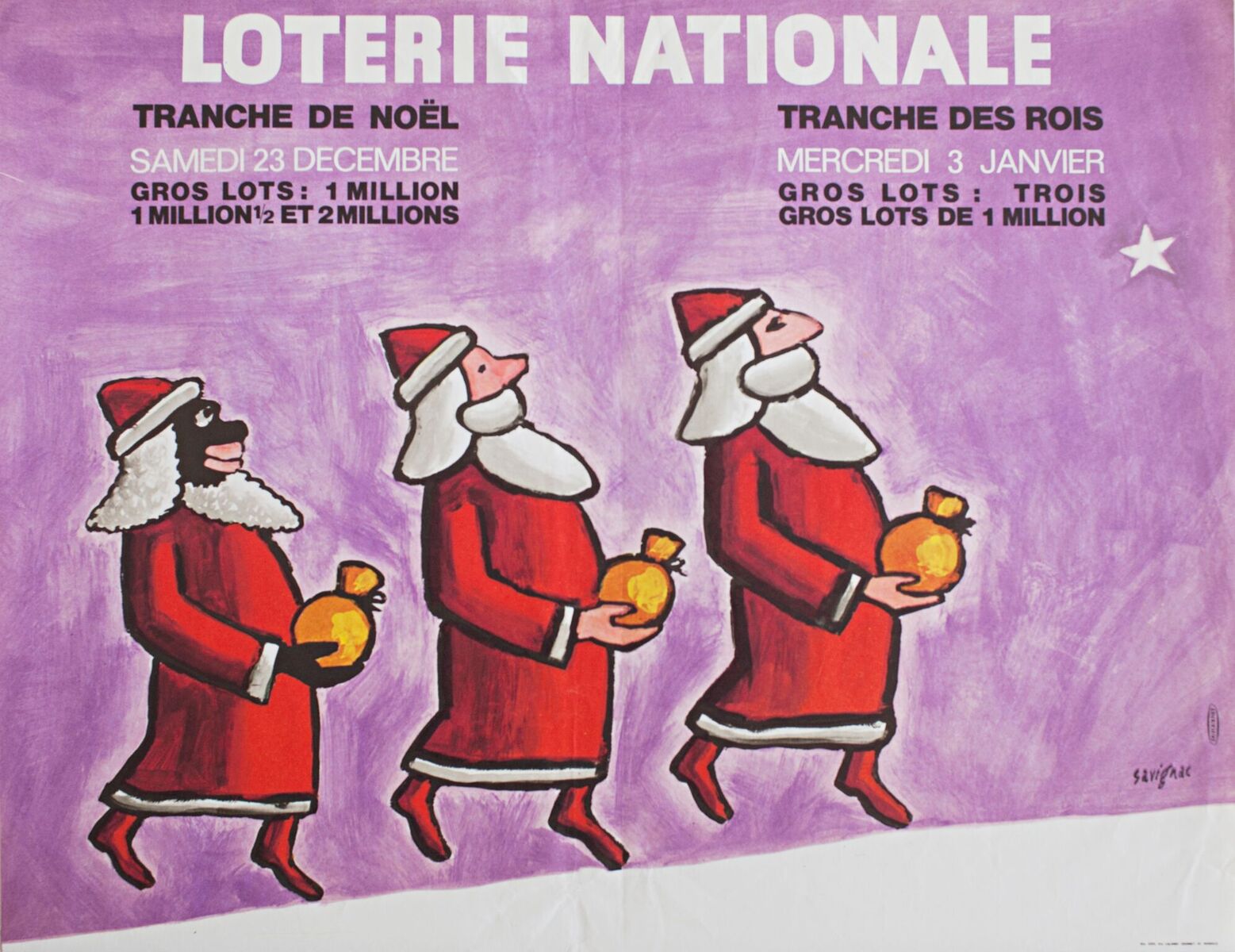Loterie Nationale - Tranche de Noel